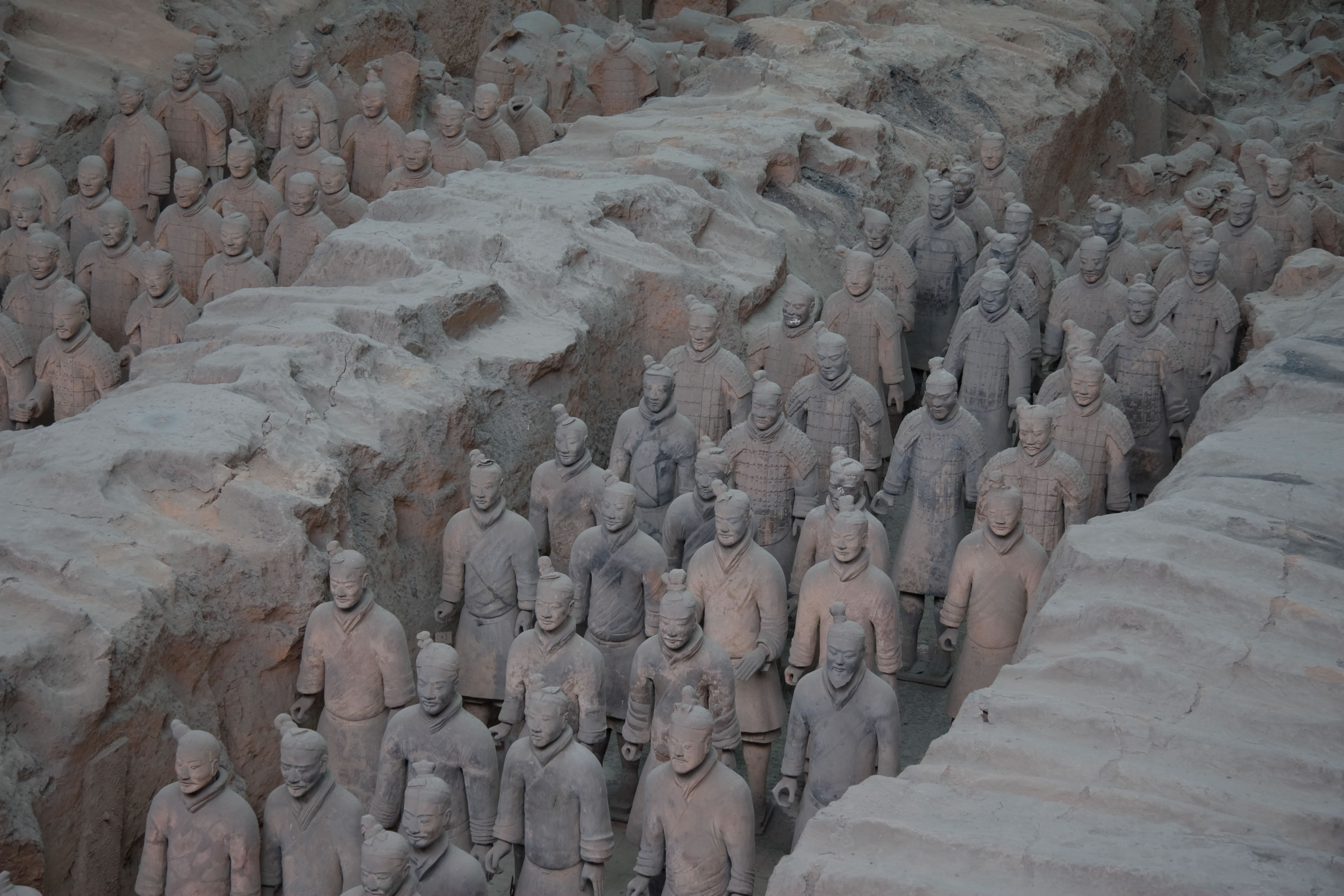 terracotta clay army images