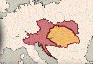 Austrian and Hungarian spheres of administrative authority